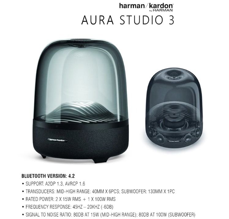 Harman kardon aura studio 2 specs discount