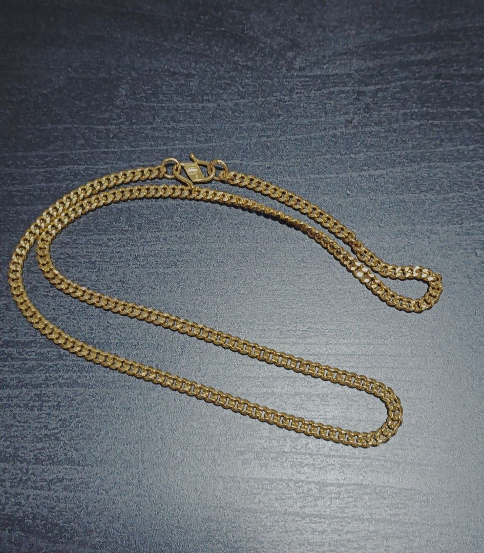 Gold chain stamp discount