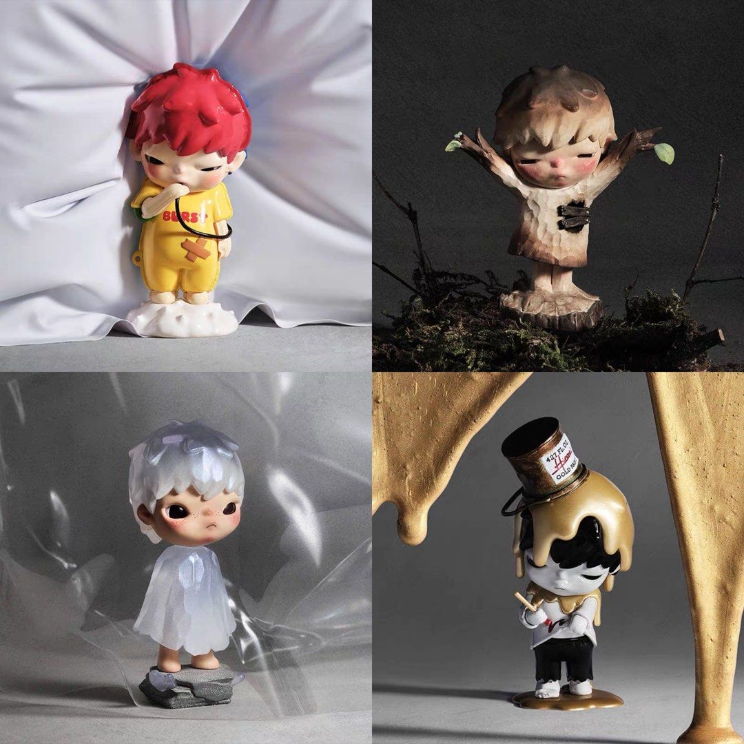 HIRONO RESHAPE SERIES POPMART / FULL SET / SINGLE BLIND BOX / ABLE