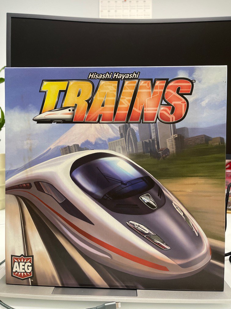 Hisashi Hayashi TRAINS boardgame, Hobbies & Toys, Toys & Games on