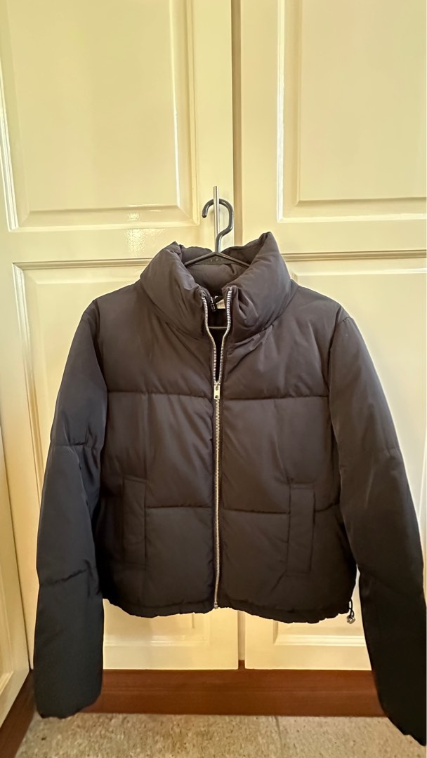 H&m divided black jacket new arrivals