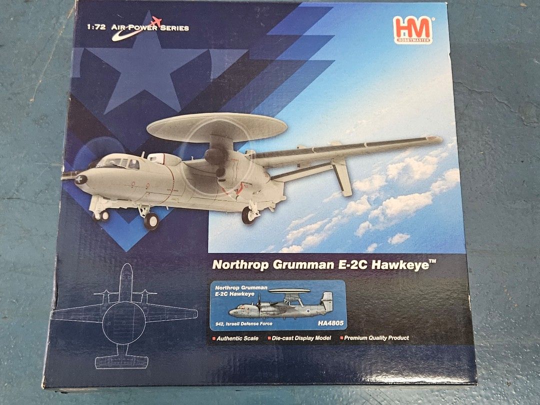 Hobby Master HA4805 E 2C Hawkeye 942 Israel Defense Force 1 72 Diecast Model Offer FIXED Price No Nego
