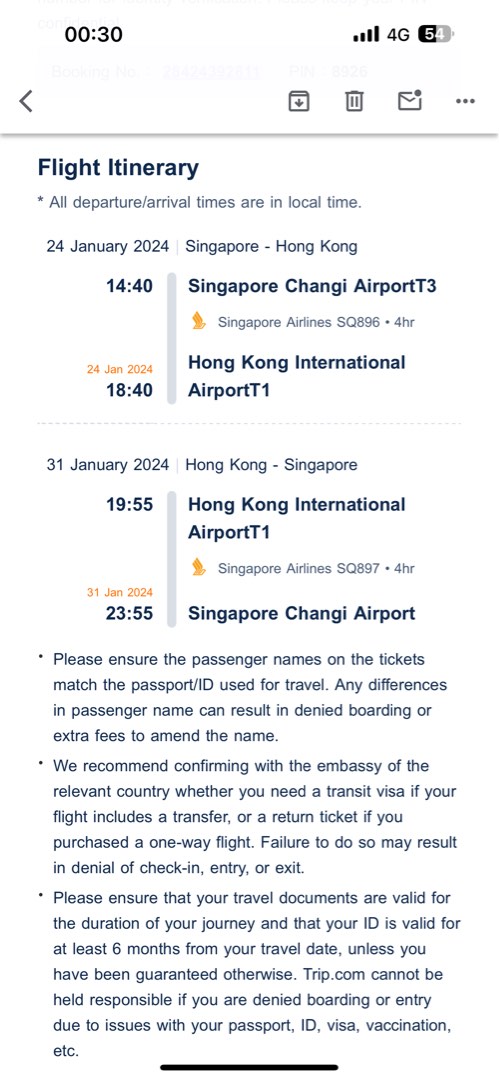 plane ticket from new york to hong kong