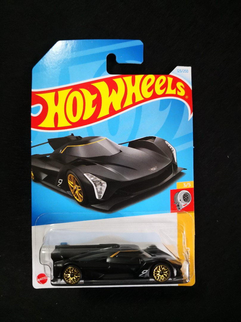 Hot Wheels Cadillac Project GTP Hypercar First Edition Matte Black