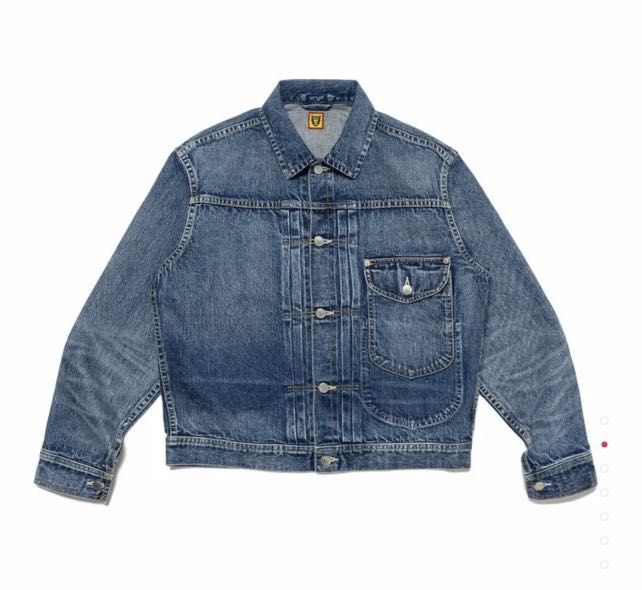 HUMAN MADE DENIM WORK JACKET L, 男裝, 外套及戶外衣服- Carousell