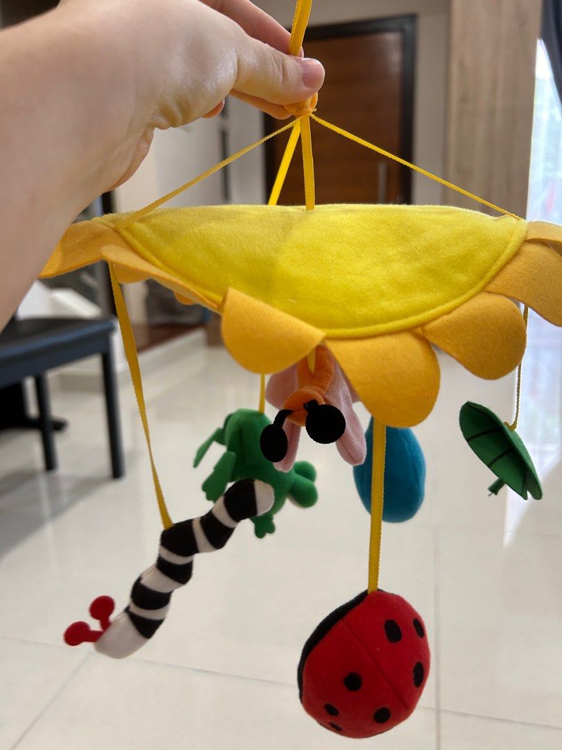 Ikea baby crib mobile