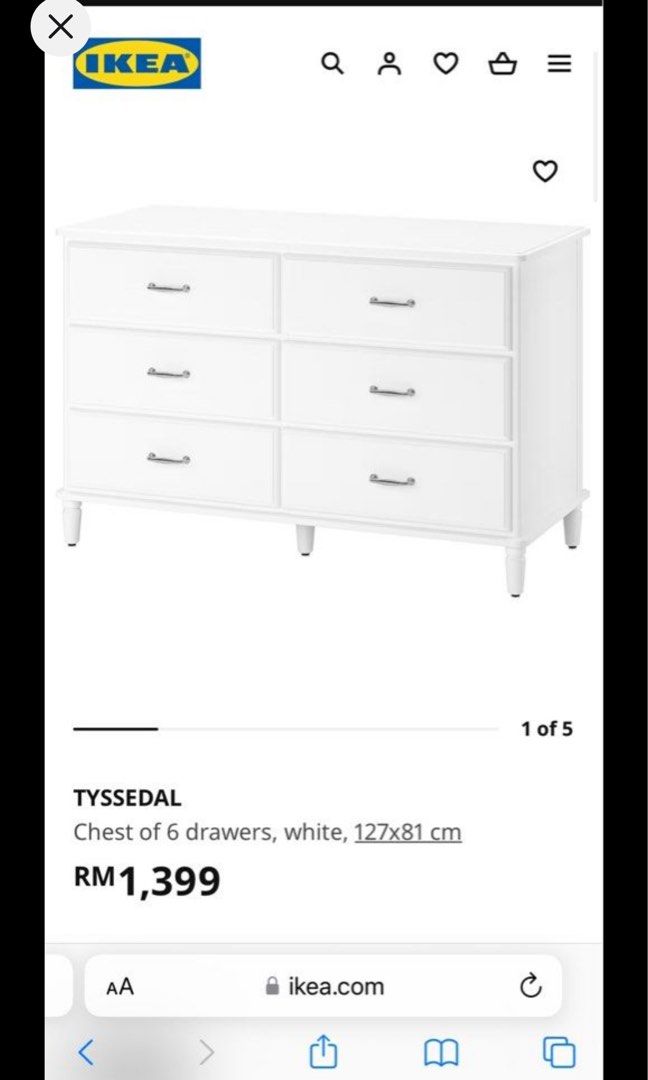 Tyssedal dresser deals