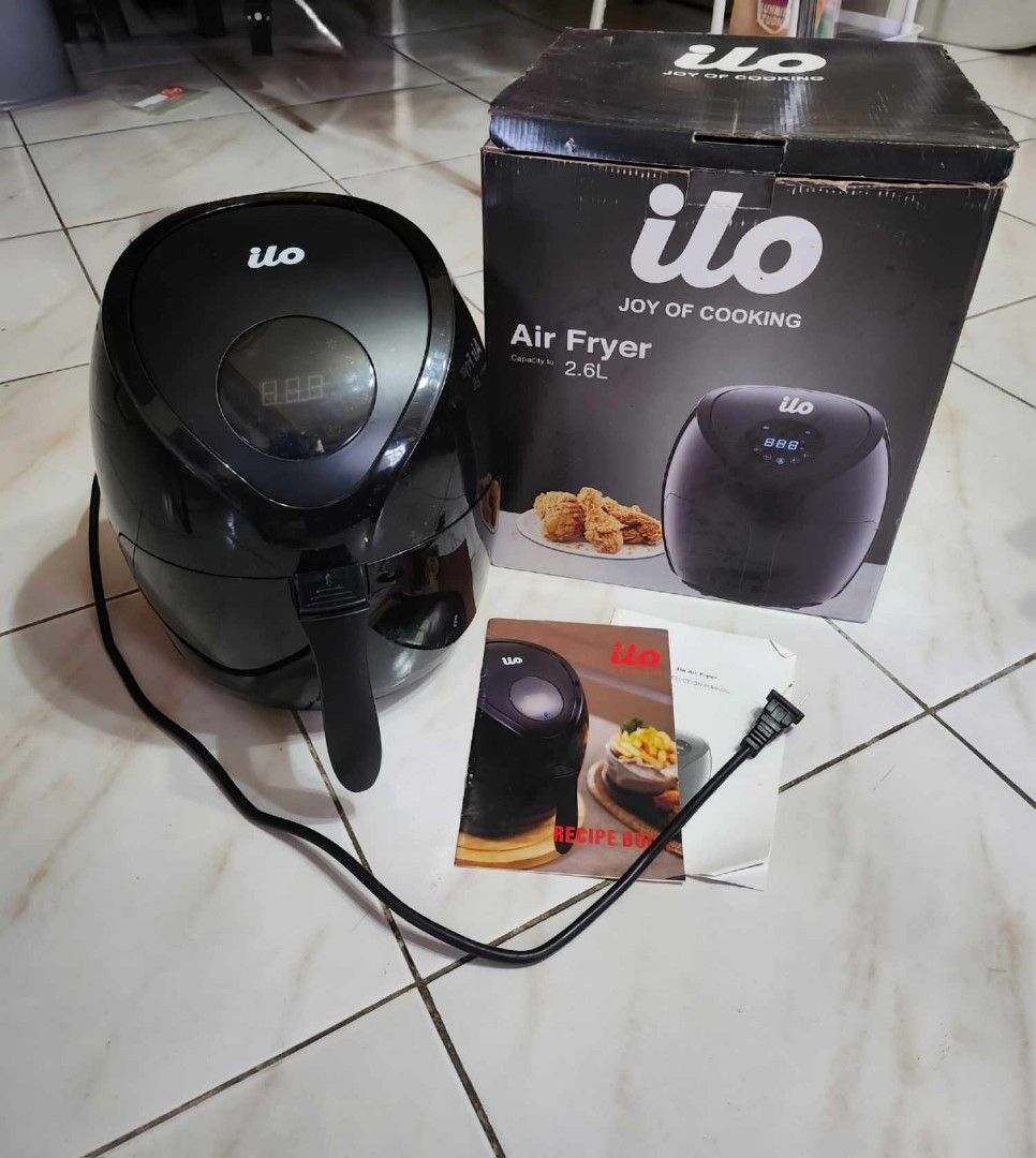 Ilo Airfryer 2.6L 2nd hand airfryer, TV & Home Appliances, Kitchen