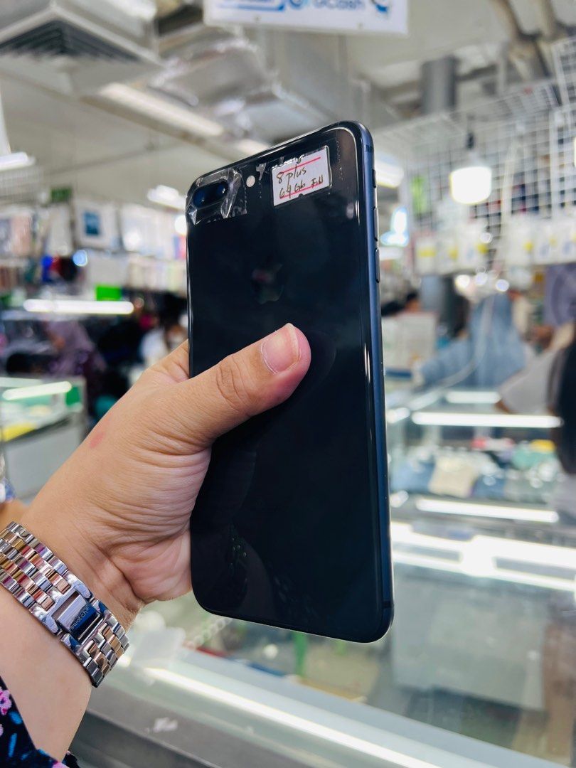 Iphone 8 Plus 64gb 100% bh FU (Category: iPhone 8 Series) located in San Juan City. Submitted by javedsgadgetshop (Listing ID 1274957836, Image 2). Description: OPEN FOR INSTALLMENT VIA CREDIT CARD/GGIVES & SWAP/TRADE-IN! WE BUY AND SELL ( ANYKINDS OF UNIT BINIBILI PO NAMIN)! PTPA : Padelete po f bawal Read ❗️Onhand ‼️ Iphone 8+ •64gb •NTC Variant •Good batt health •Factory Unlock •95% Smoothness •No hidden issue | No Repaired •100% Authentic | N