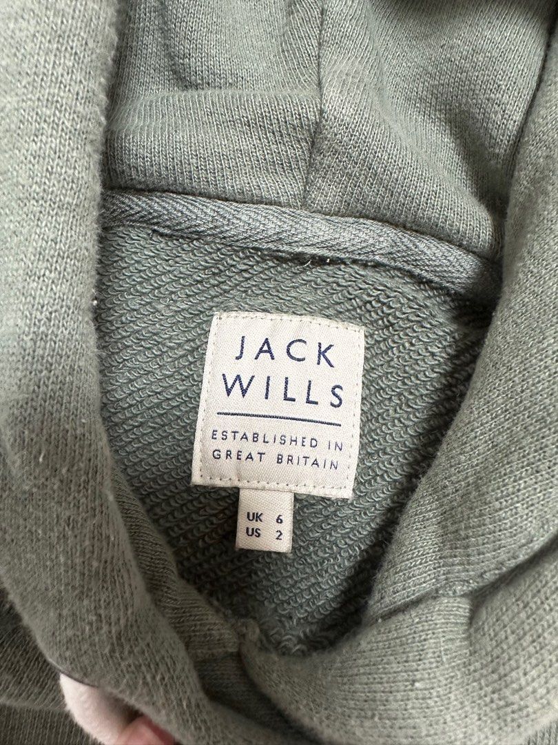 Jack Wills Green hoodie Women s Fashion Coats Jackets and