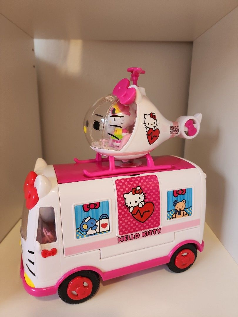 Hello kitty helicopter and ambulance new arrivals