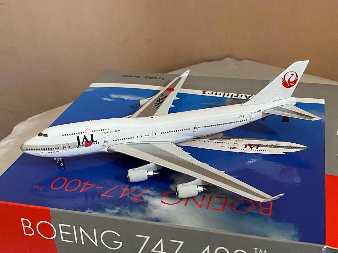 日本航空 JAL B747-400 航空機模型 1/200（飛行機モデル 1:200