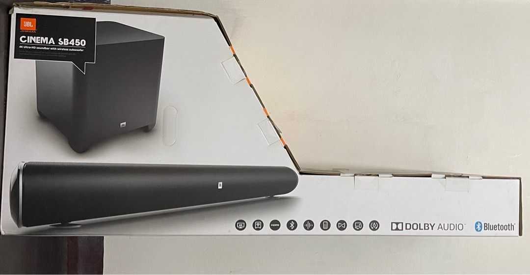 JBL SB450 with wireless subwoofer repriced Audio Soundbars