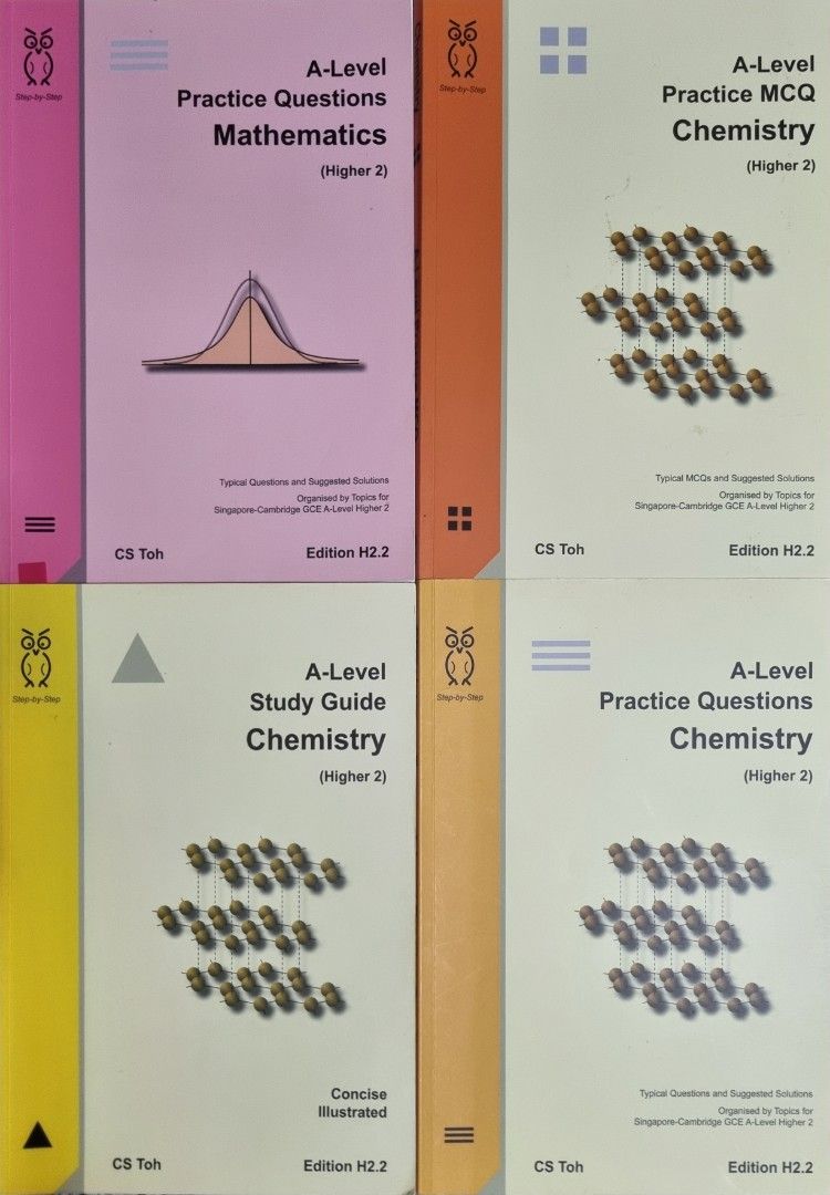 JC A LEVELS Math, Chem & Physics Assessment Books, Hobbies & Toys ...