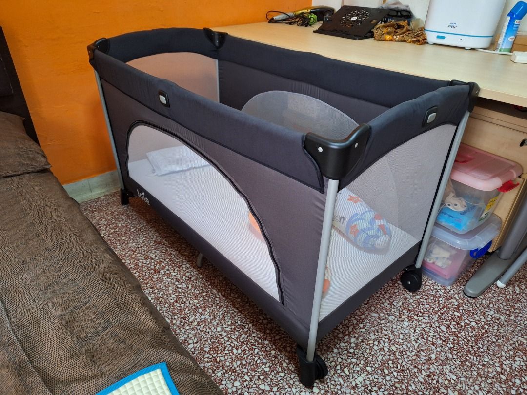 Joie allura travel cot mattress store