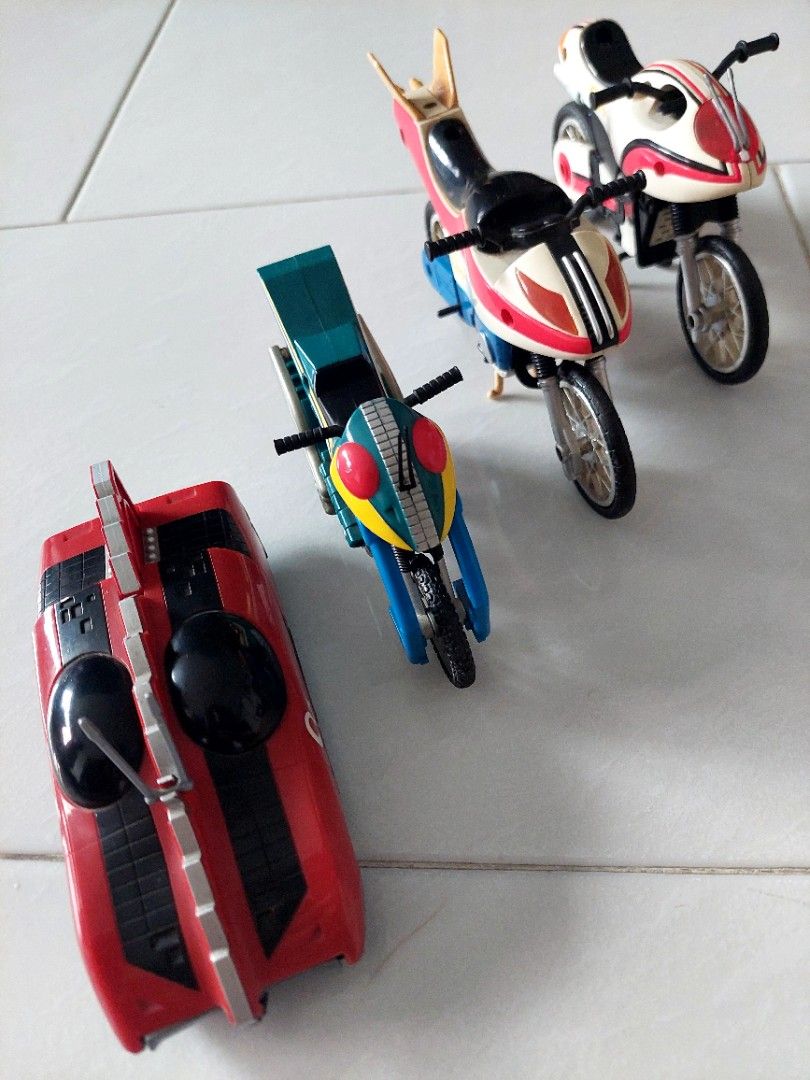 Kamen Rider Black RX Roborider Biorider Vehicle Ridoron Battle Hopper ...
