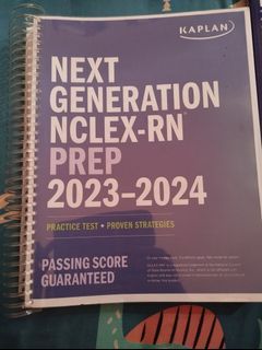 KAPLAN NCLEX NEXT GEN 2023-2024