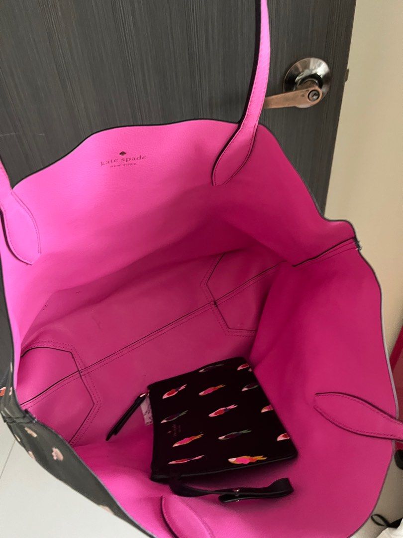 Kate Spade Parrot tote Luxury Bags Wallets on Carousell