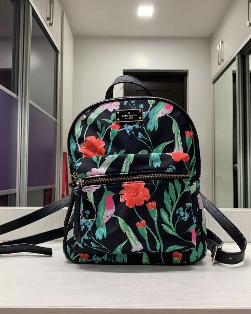 Kate spade discount floral backpack