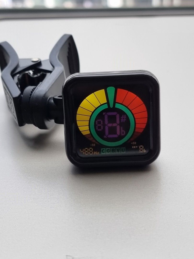 KLIQ UberTuner Professional ClipOn Tuner for All Instruments (multi