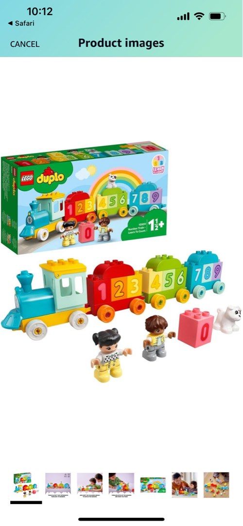 Duplo deals safari train