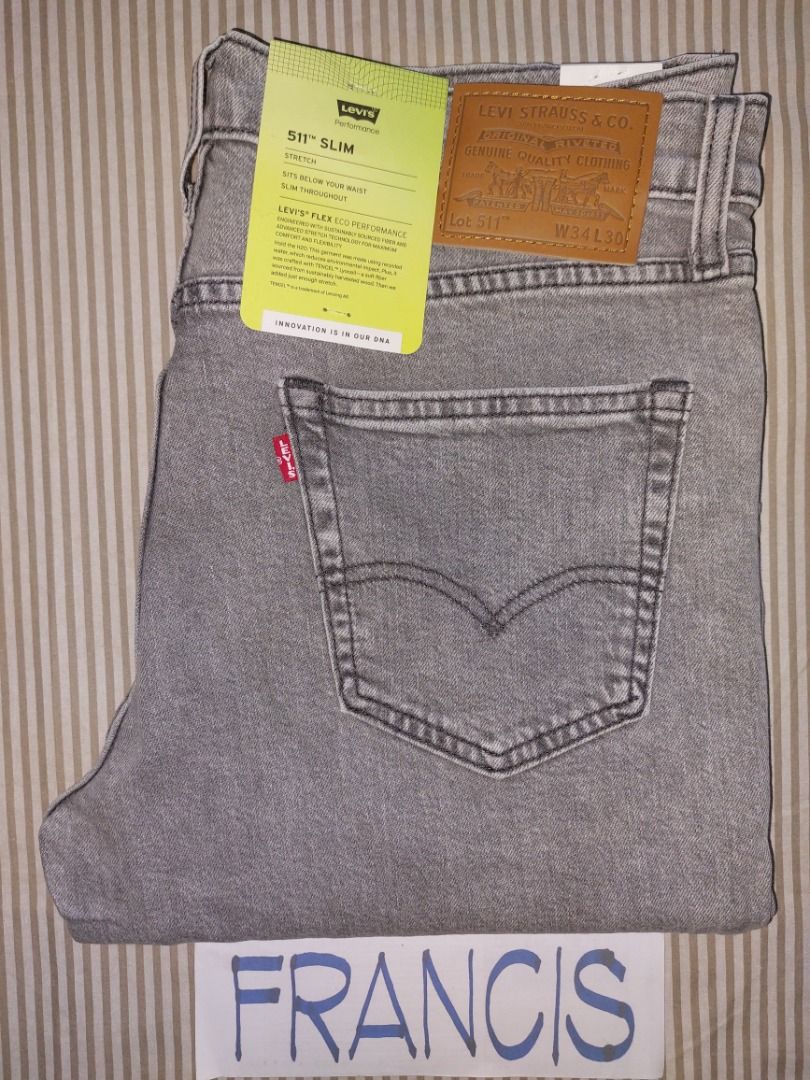 Levis 511 hot sale w34 l30