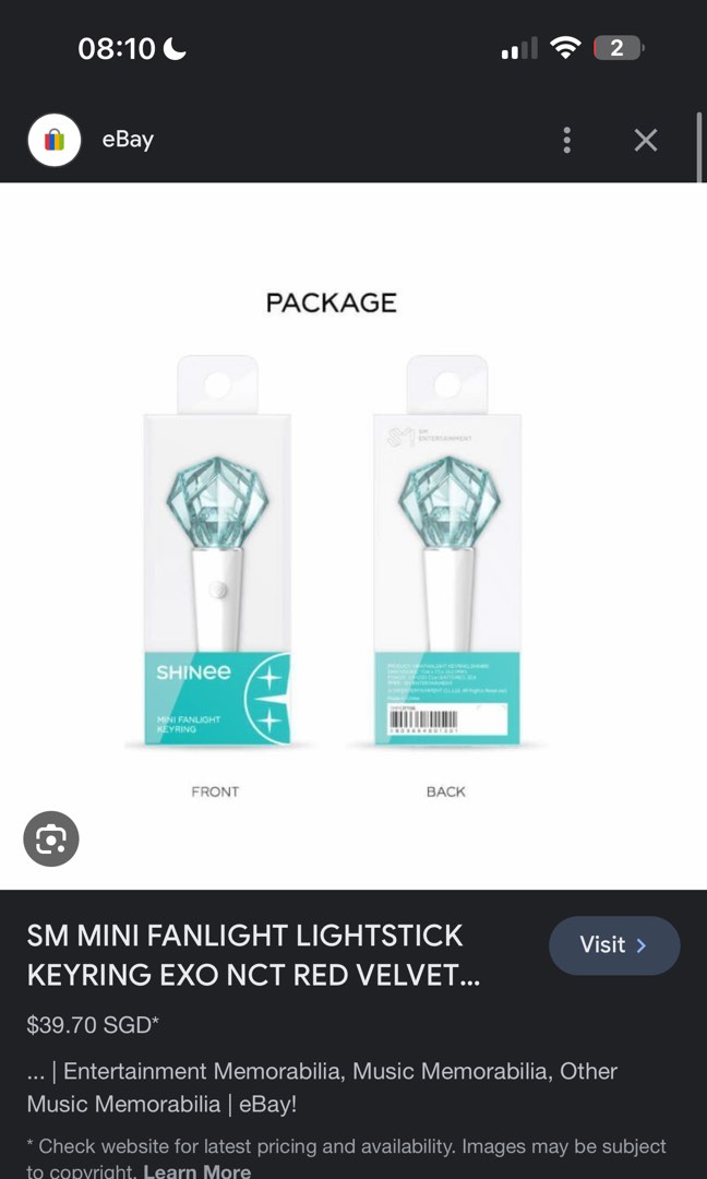 Shinee key ring store