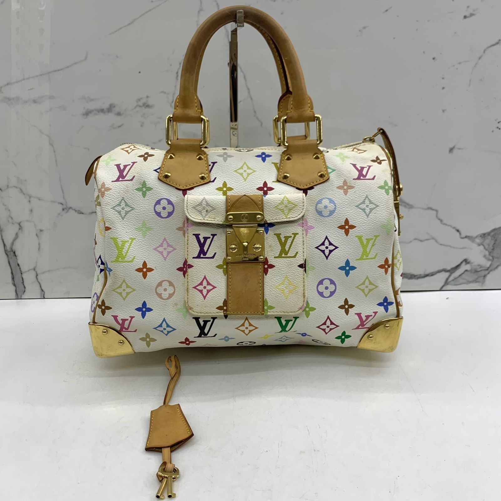 LOUIS VUITTON MULTICOLOR M92643 SPEEDY 30 237042161 JE Luxury Bags Wallets on Carousell