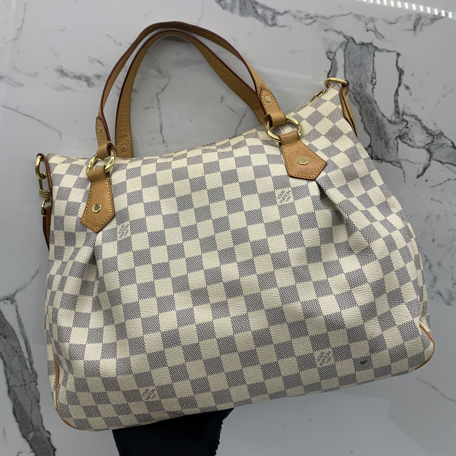 Louis vuitton sac damier azur deals