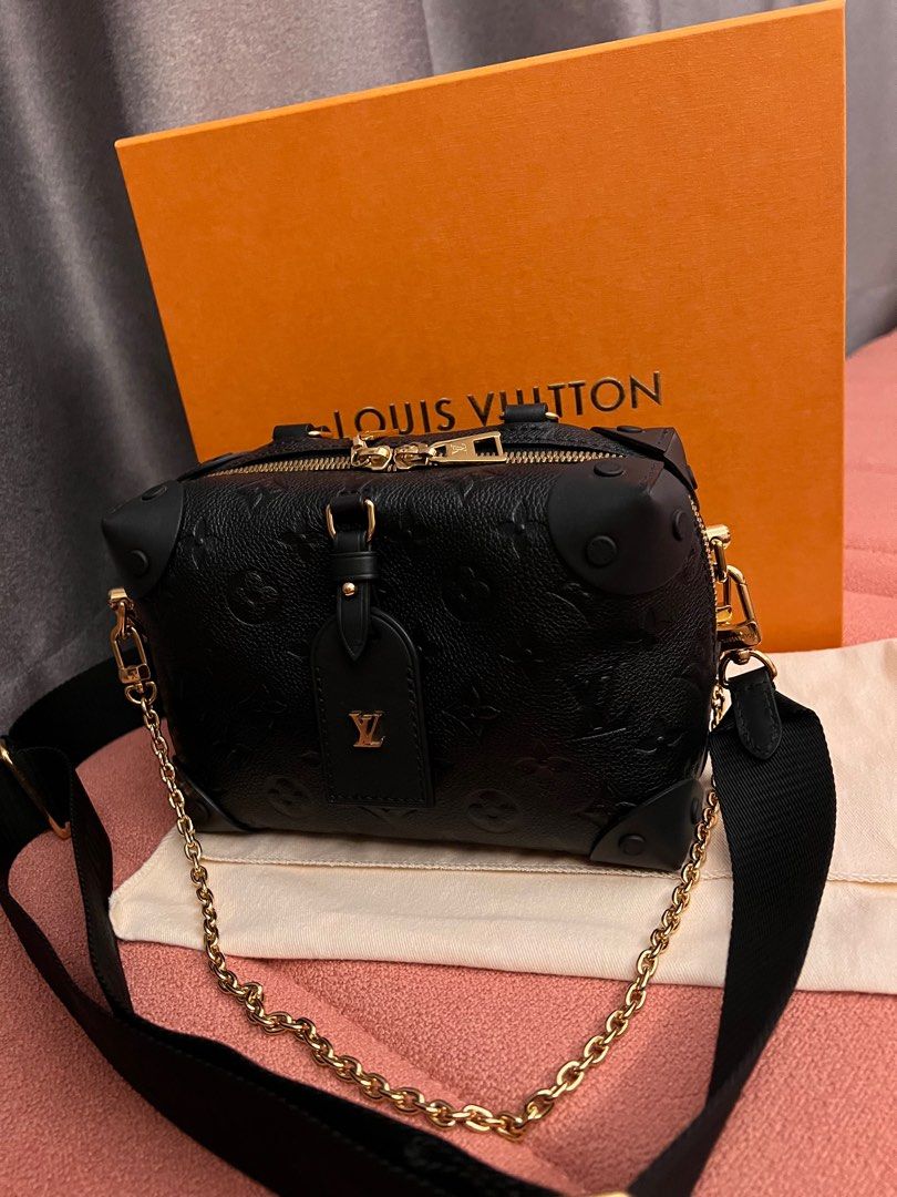 Louis Vuitton Petite Malle Souple Noir Luxury Bags Wallets on