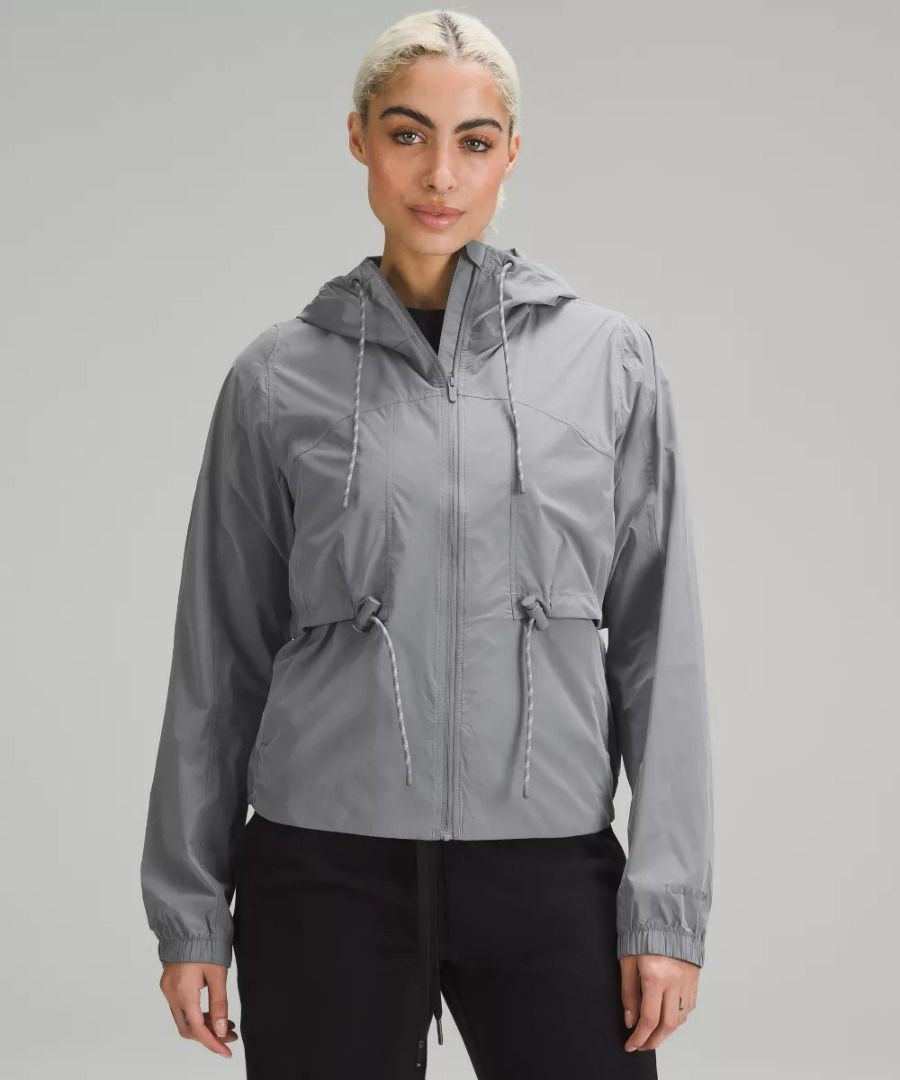 Lululemon Water Resistant Rain Hoodie Jacket Women s Fashion