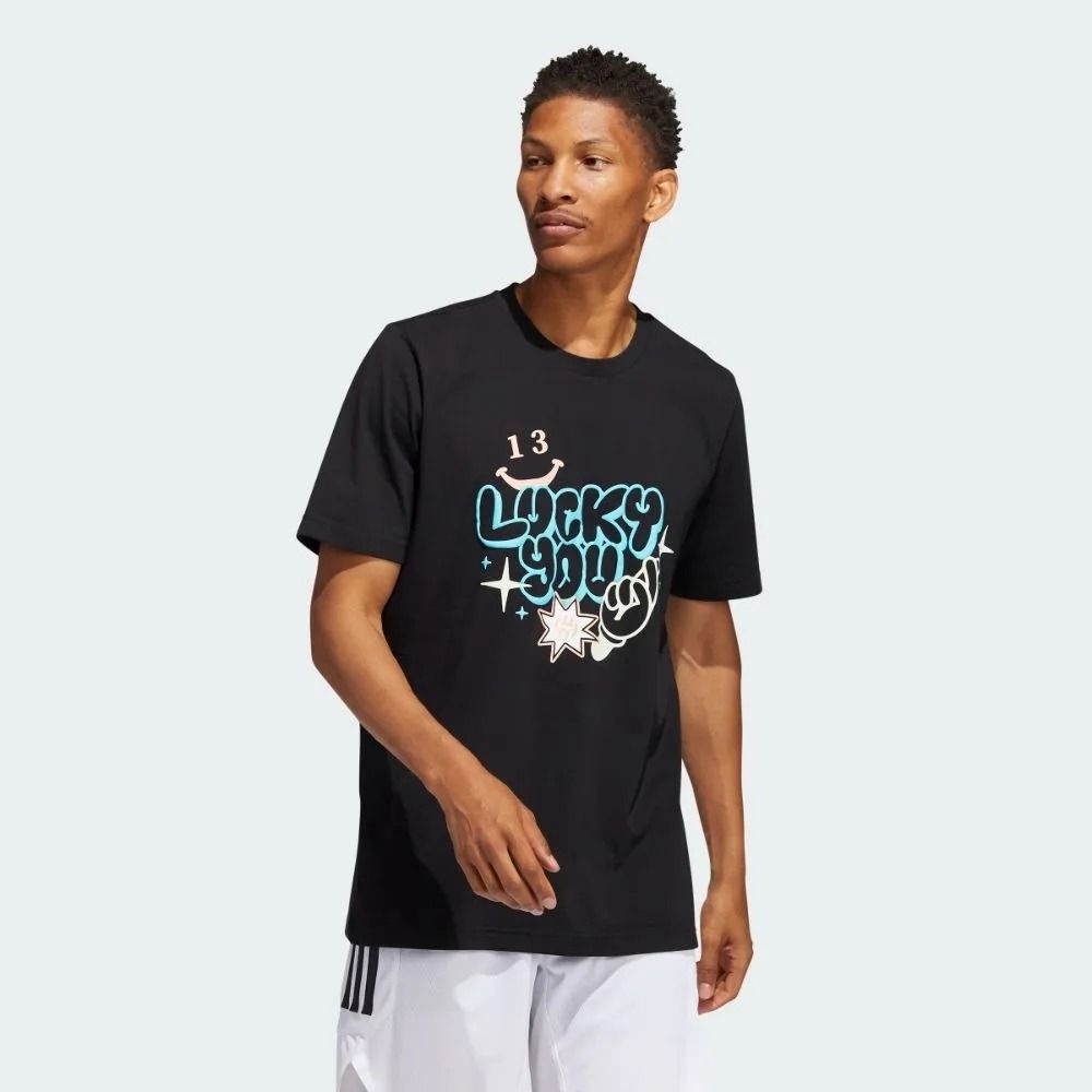 M Adidas Harden Vol. 6 Lucky Basketball T Shirt