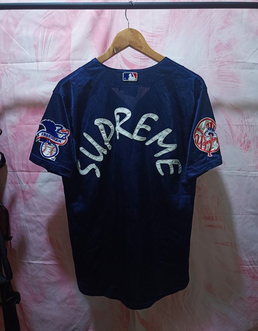 Supreme x New York Yankees Baseball Jersey