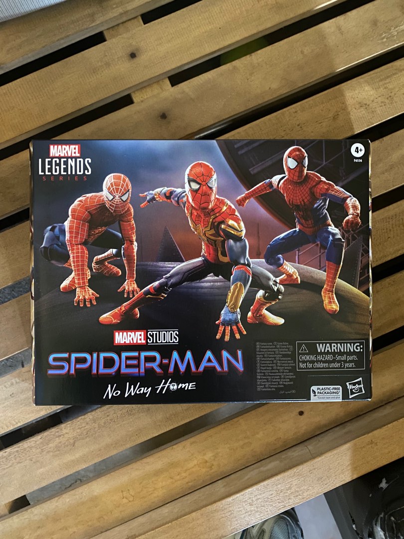 Marvel Legends Spider-Man No Way Home 6 Inch Action Figure BAF Armadillo - Set of 7 (Build-A-Figure Armadillo