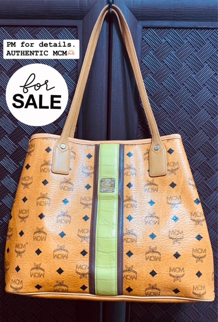 MCM Tote Medium Luxury Bags Wallets on Carousell