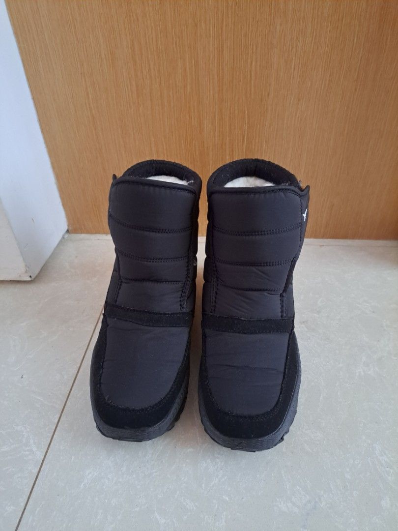 Mens fleece hotsell lined winter boots