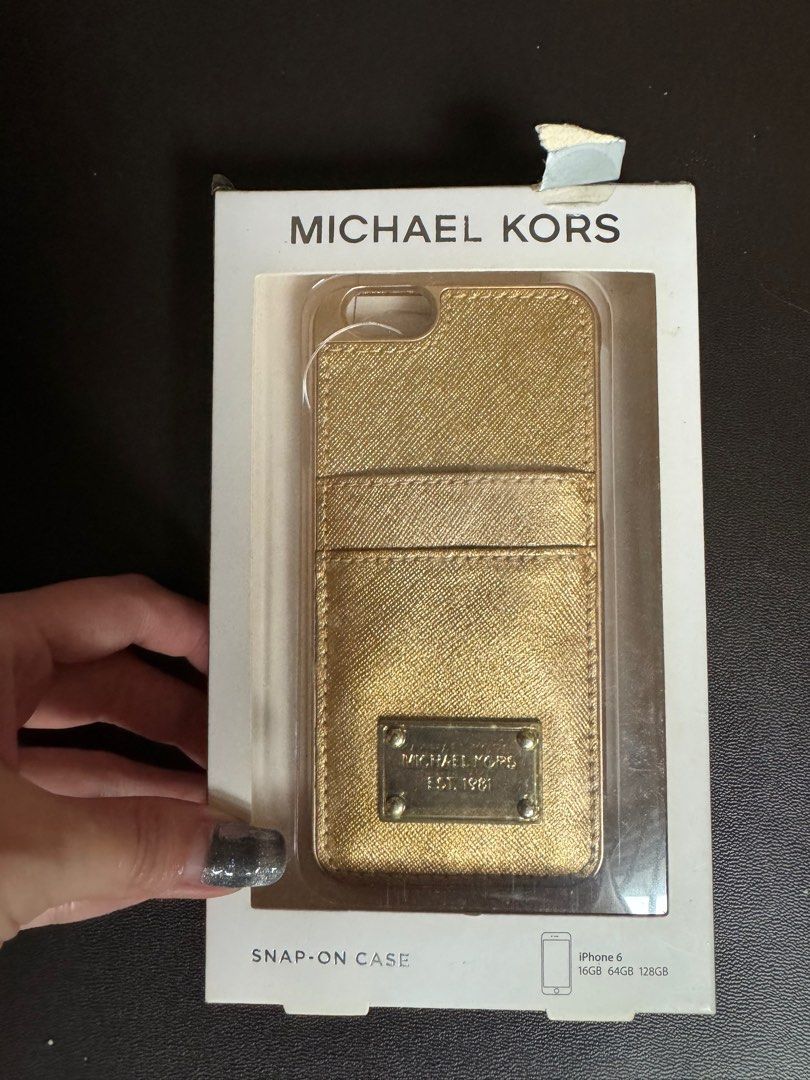 Michael kors iphone 6 case with card shop holder