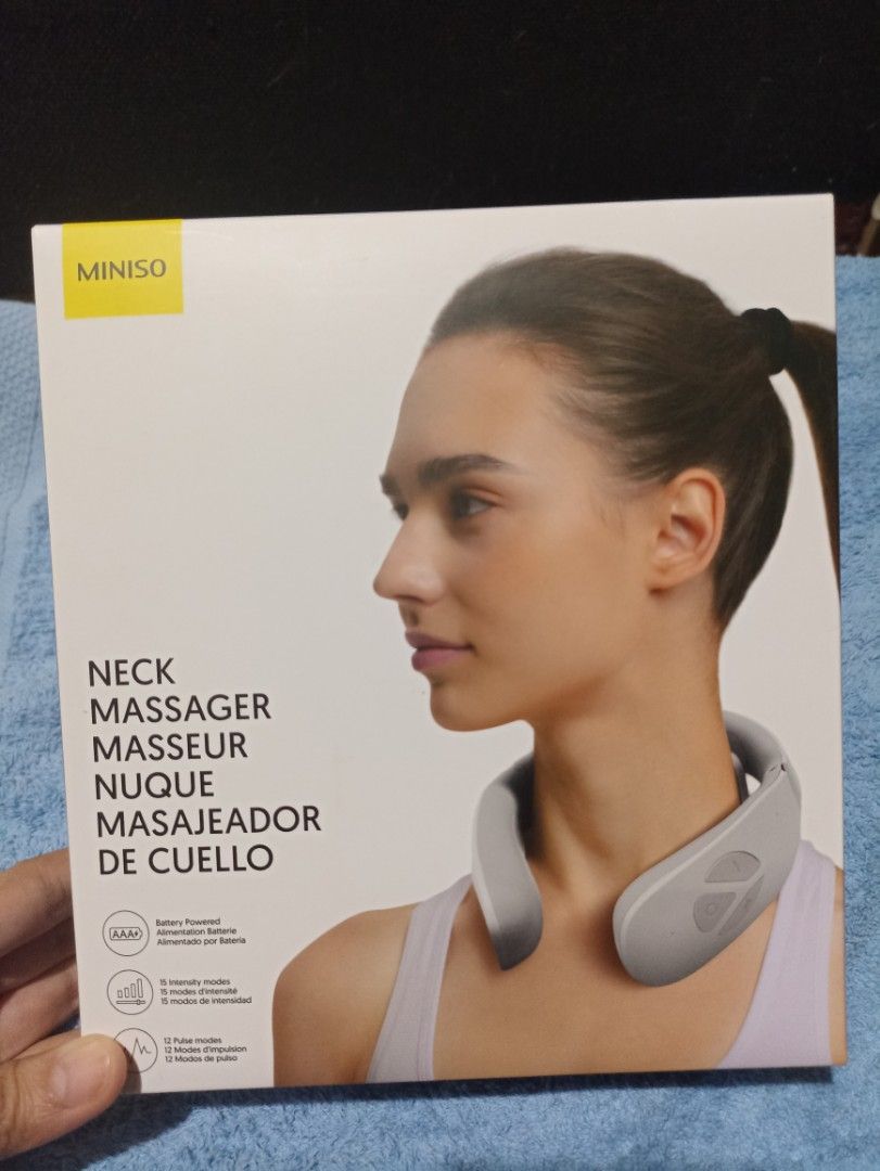 Miniso Neck Massager, Health & Nutrition, Massage Devices on Carousell