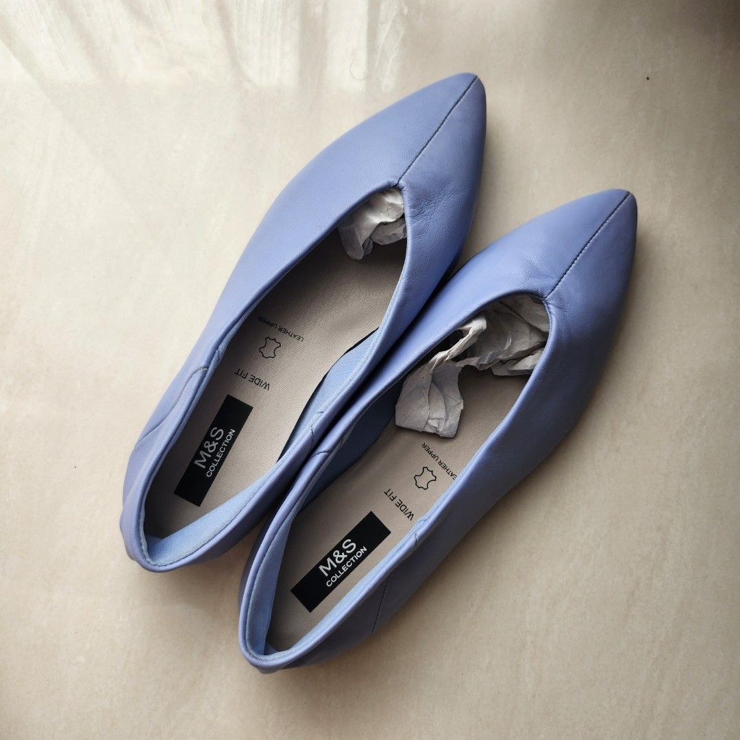 M&s purple sale shoes