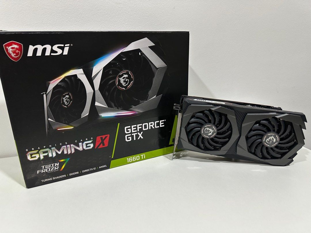 Msi 1660 best sale ti gaming x