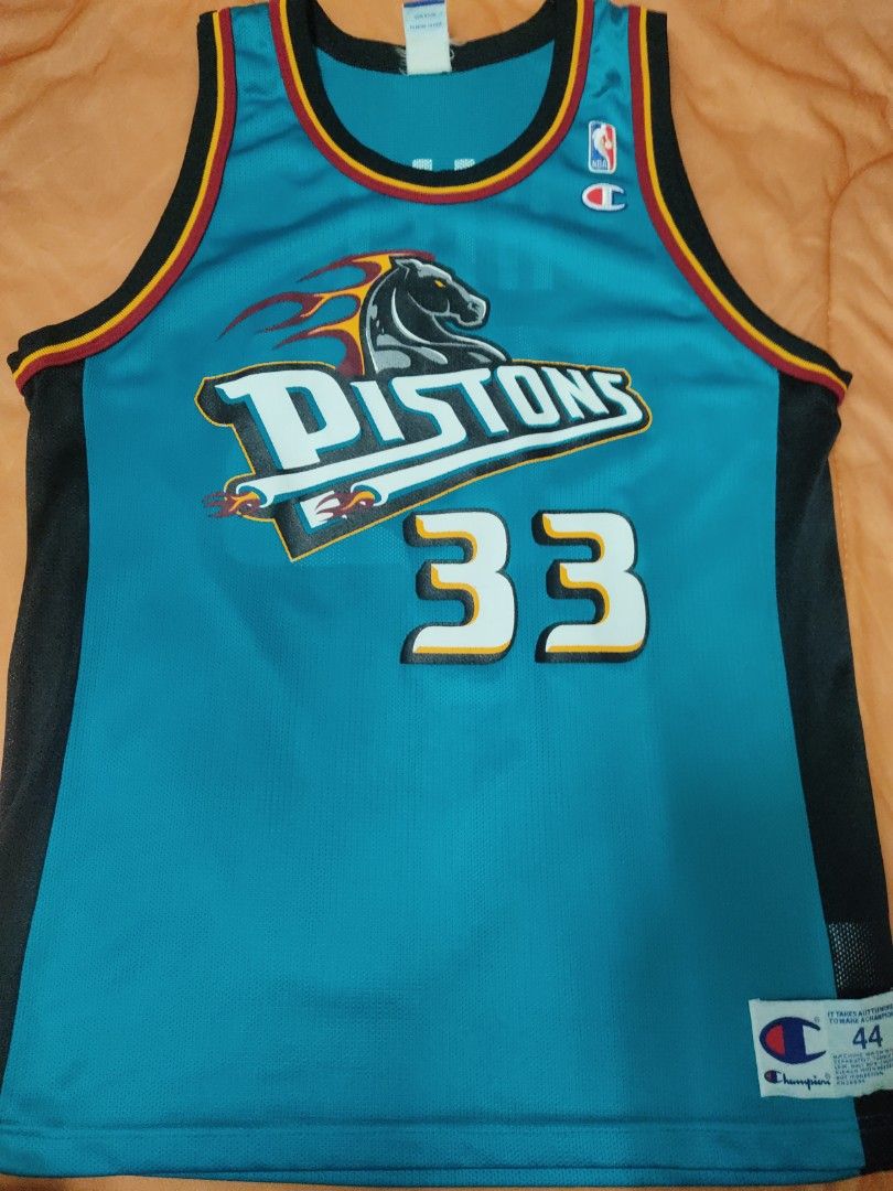 NBA Detroit Pistons Grant Hill Jersey Men s Fashion Activewear
