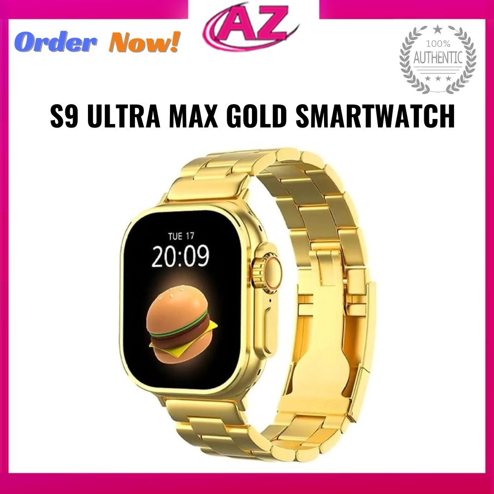 Real shop gold smartwatch