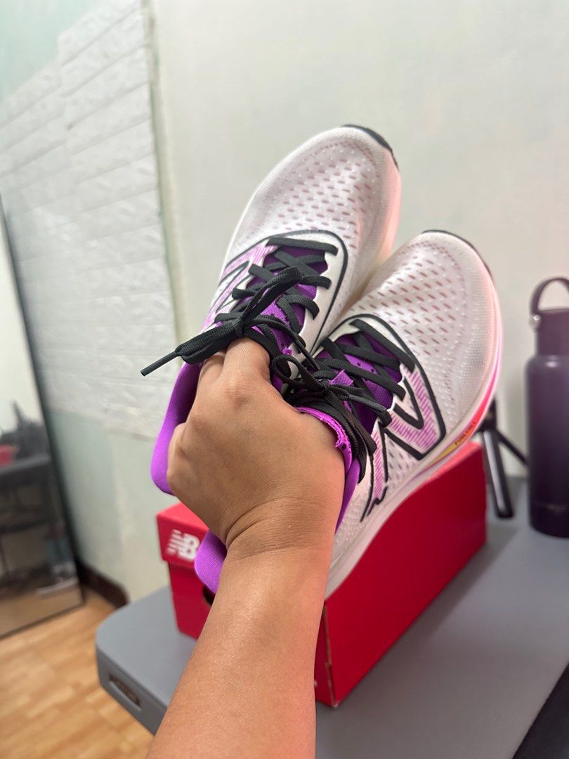 New Balance Fuel Cell (Womens) (Category: Sneakers) located in Pasig City. Submitted by mafsang (Listing ID 1274973896, Image 2). Description: No Issue. Just Bought last November. Used for less than 5x. With Receipt..
