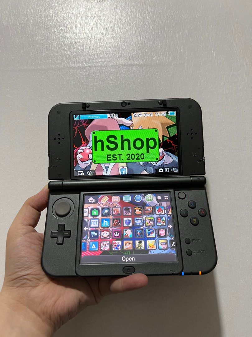 New Nintendo 3DS XL Hyrule Edition (IPS Top Screen, Cfw w/128gb MMC