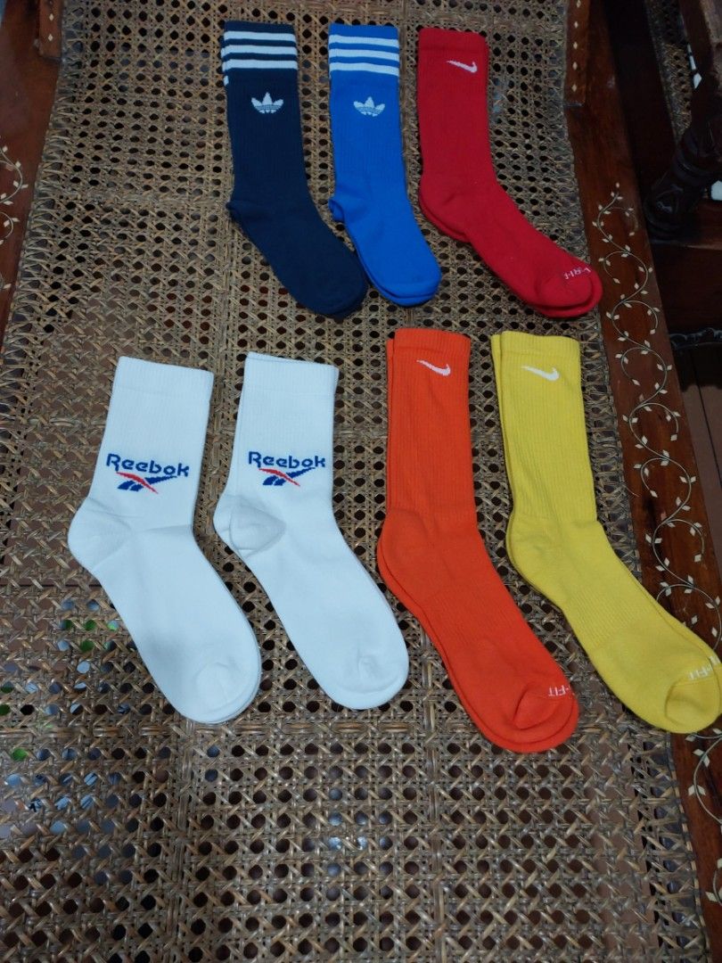 Nike Adidas Reebok original Crew Socks (Category: Shoe inserts & accessories) located in Manila. Submitted by pocholo_ramirez (Listing ID 1275026102, Image 2). Description: All brandnew Original 350 Pair 3 pairs for 1k Espana Manila Area For your Gazelle, Superstar, Samba, cortez, air force, air max, dunks, Jordan, waffle, club C, answer, pump etc....