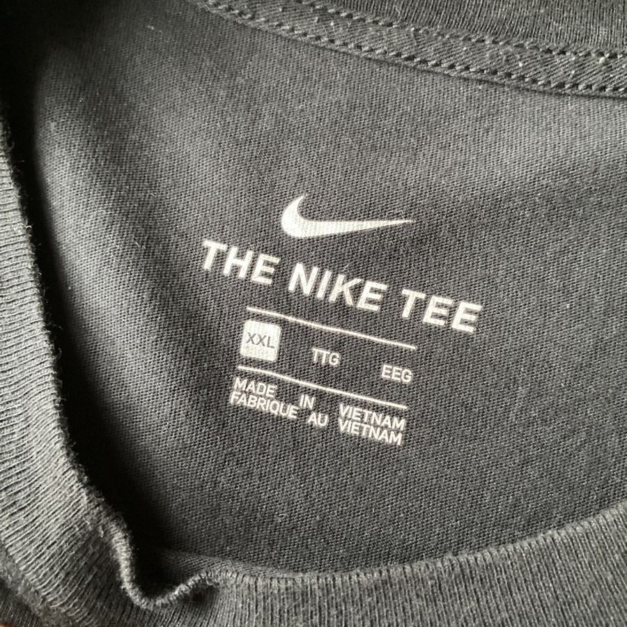 Nike Black Big Logo 01 T-Shirt Original Authentic 100% Asli Tshirt