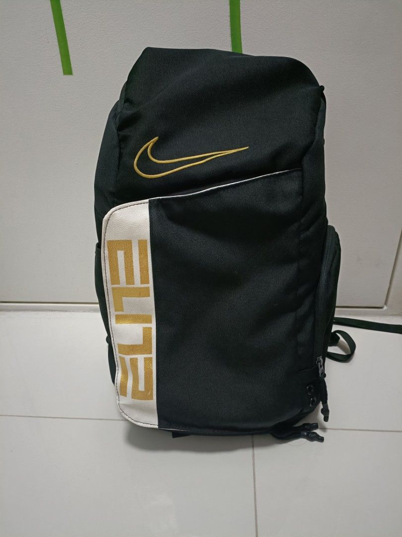 Kyrie backpack black and gold sale