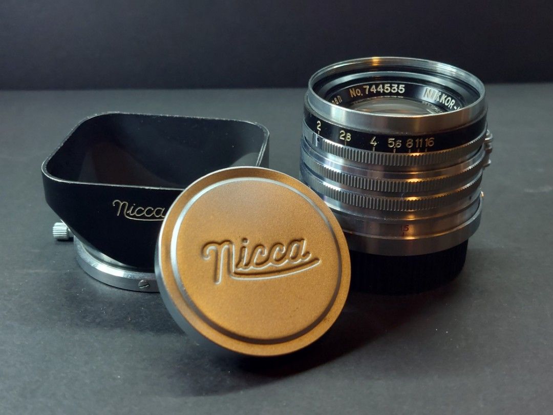 Nikon NIKKOR H C 5cm f2 l39マウント - レンズ(単焦点)