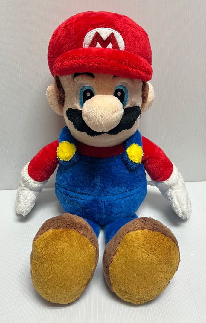 Talking mario plush new arrivals