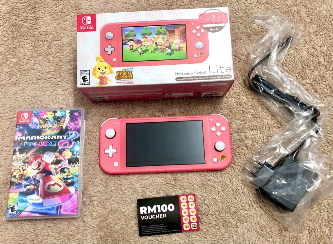 Console Nintendo Switch Lite - Isabelle Aloha Edition 